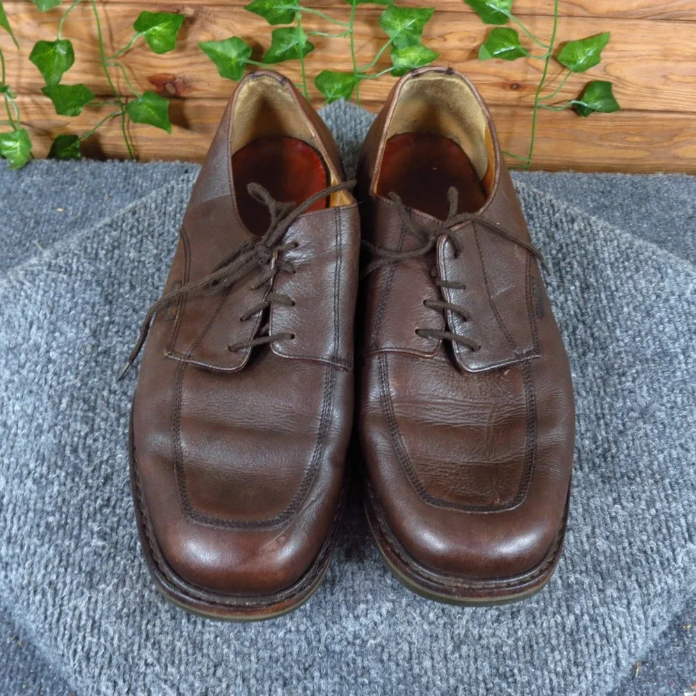 Mephisto Pegasio Mens Oxford Shoes Size 9.5 Dress Formal Brown Leather